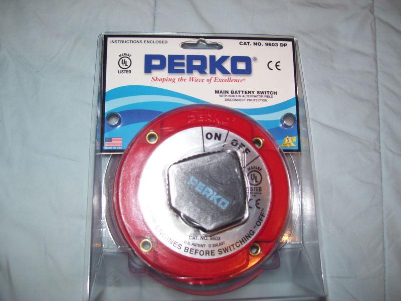 Perko battery switch 9603 dp 