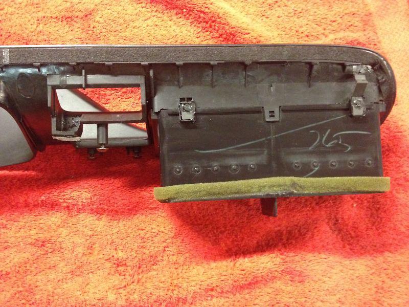 1992-95 Honda Civic OEM gauge cluster dash trim bezel cover, US $39.00, image 7