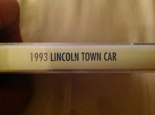 1993 LIncoln Town Car Dealer Cassette Tape New Unopened Commitment Mark Viii , US $10.00, image 3