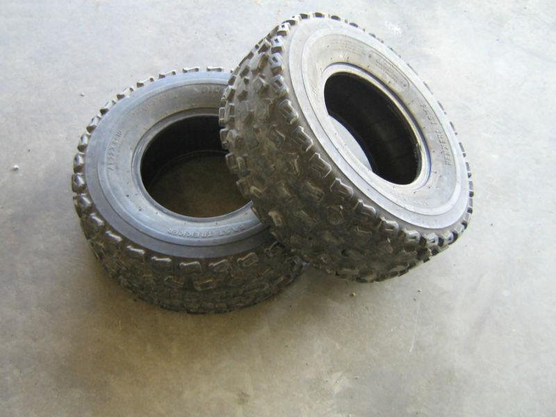 2 used titan 21-8.00-10 fast trekker 21x8.00-10 front tire 400ex ltz 250r 300ex