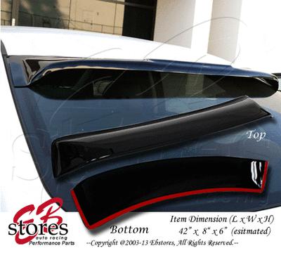 Rear visor sun roof windshield deflector honda accord 98-02 1998-2002 2 door