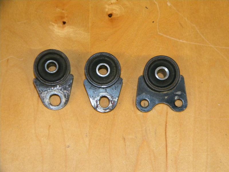 Trx250r oem exhaust hangers mounts guides trx 250r fourtrax honda
