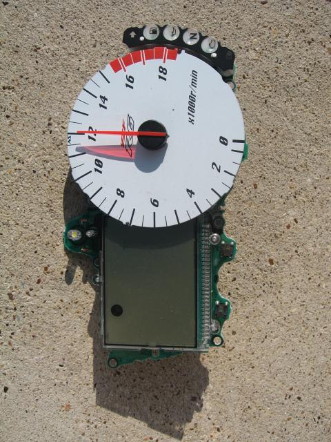 03-09 yamaha r6s gauge speedo cluster 03 04 05 06 07 08 09