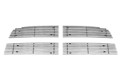 Paramount 32-4153 - 09-10 dodge ram restyling 3d aluminum billet grille 4 pcs