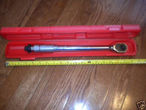 New aircraft tool 3/8" drive click stop torque wrench 