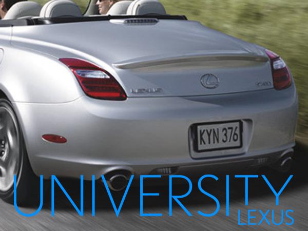 Nib, new oem 2002-2010 lexus sc430 rear bumper fascia