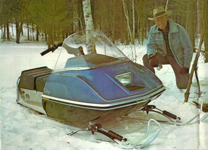 Scorpion whip snowmobile part manuals 95pgs for 1975 1976 1977 340 440 repair
