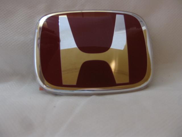 Honda civic rear h emblem type r accord integra dc5 fit jazz stream  genuine jdm