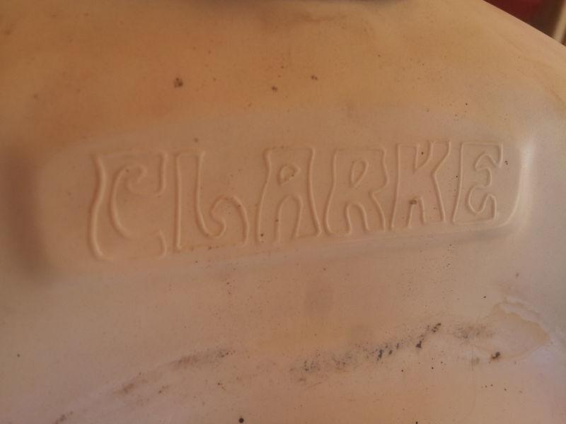 CLARKE HONDA CR500 DESERT OVERSIZE FUEL TANK GAS TANK PETROL W/FASTENERS 1987, US $55.00, image 4