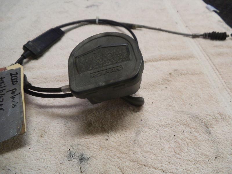 Polaris trail blazer 250 thumb throttle with throttle cable/cables trailblazer
