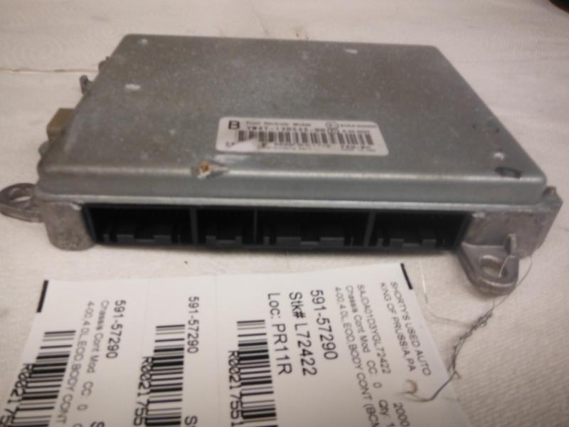 00 01 02 03 jaguar s type body control module computer bcm yw4t-13b525-bb 217551