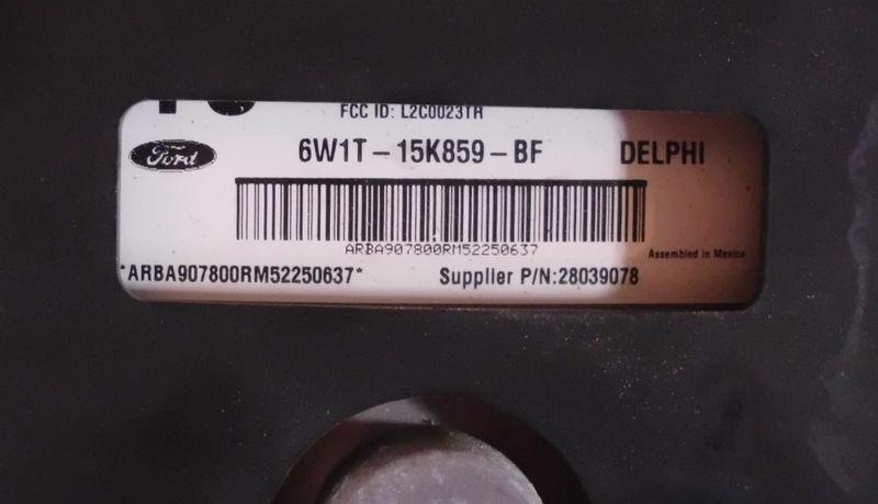 2010 LINCOLN TOWN CAR S SERIES CHASSIS BRAIN BOX WITH DRIVER ASSIST FACTORY OEM , US $145.95, image 3