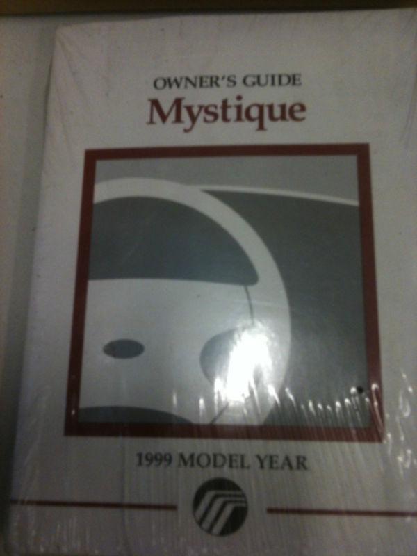 Owners manual 1999 mercury mystique