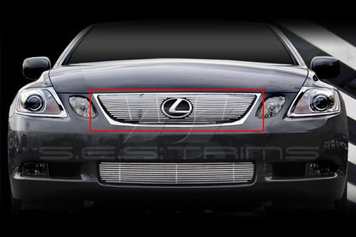 Ses trims ti-cg-126a 06-07 lexus gs billet grille bar grill chromed