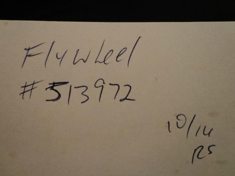 FLYWHEEL #513972 #0513972 JOHNSON/EVINRUDE/OMC 9.9,15 HP OUTBOARD BOAT MOTOR #1, US $37.47, image 5