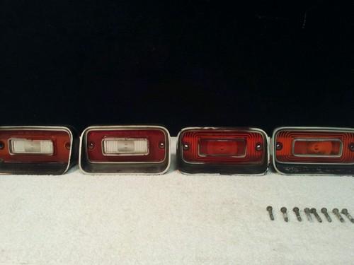 1971 72 73 MOPAR OEM DART/ SWINGER/ SCAMP TAIL LIGHT LENS + SCREWS, US $35.00, image 3