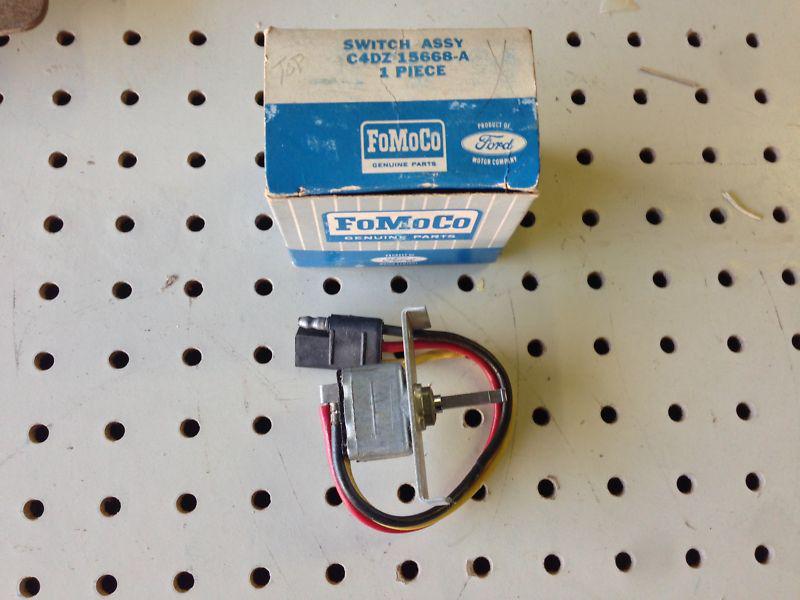 Nos 64-66 ford falcon_mustang convertible top switch fomoco c4dz-15668-a 65 