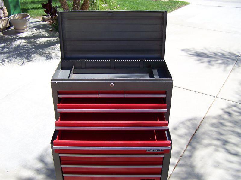 Vintage 1974 Craftsman Rolling Tool Chest/Cabinet/Box Mdl. 65282/65033, US $475.00, image 7