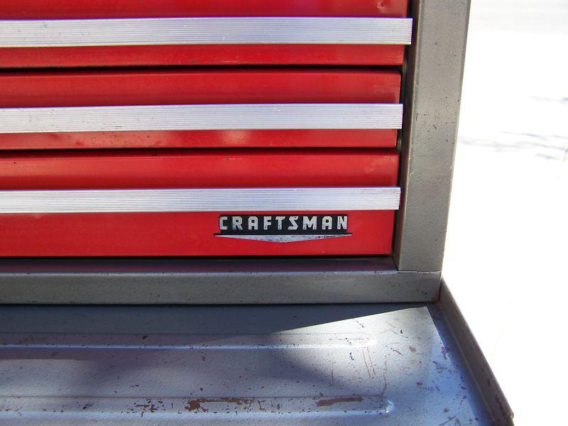 Vintage 1974 Craftsman Rolling Tool Chest/Cabinet/Box Mdl. 65282/65033, US $475.00, image 10