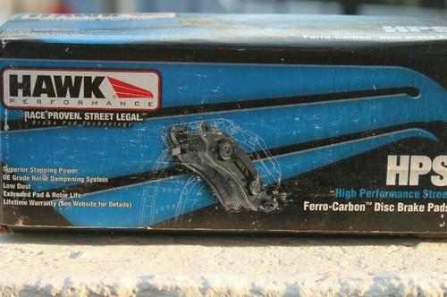 Hawk performance disc race proven.street legal. hps ferro-carbon disc brake pads