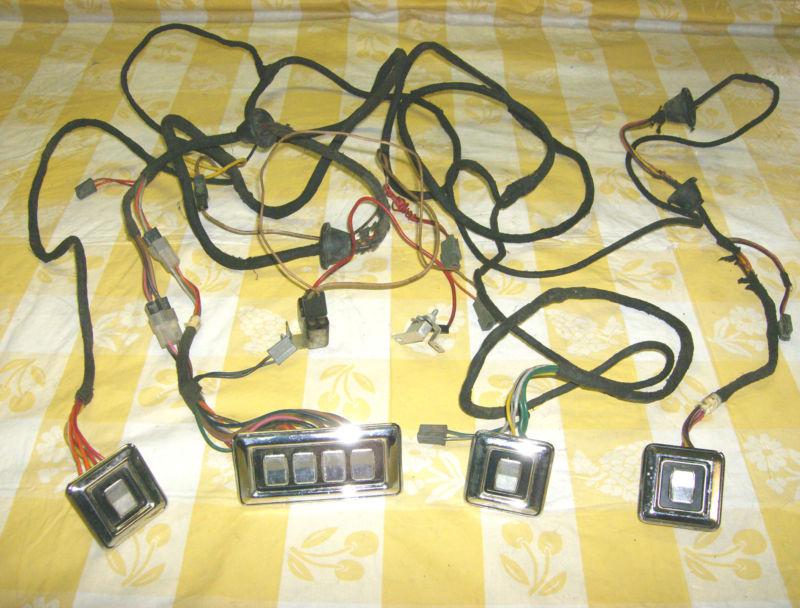 Buy 1969 74 Chrysler Dodge Plymouth Power Window/ Wires /Switches