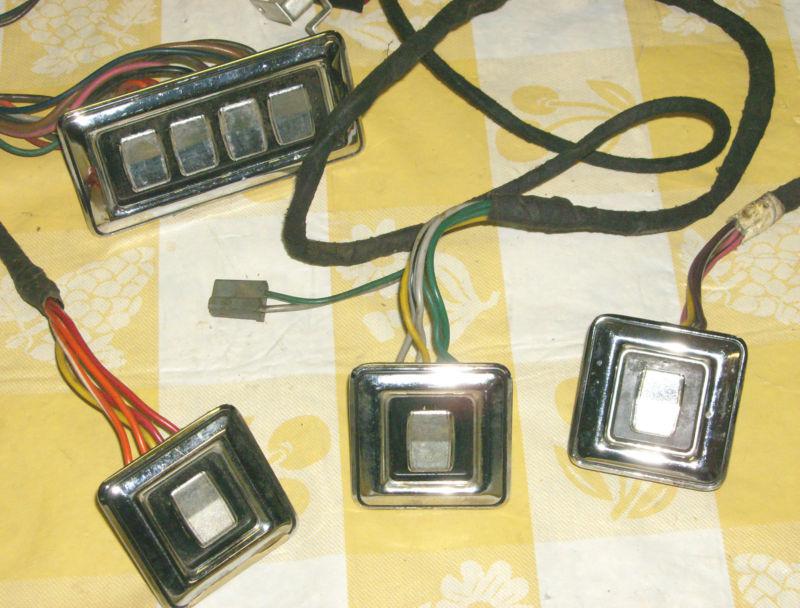 Buy 1969 74 Chrysler Dodge Plymouth Power Window/ Wires /Switches