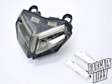 Ducati 848 1098 1198 smoke led tail brake light turn signals (2007-2012)