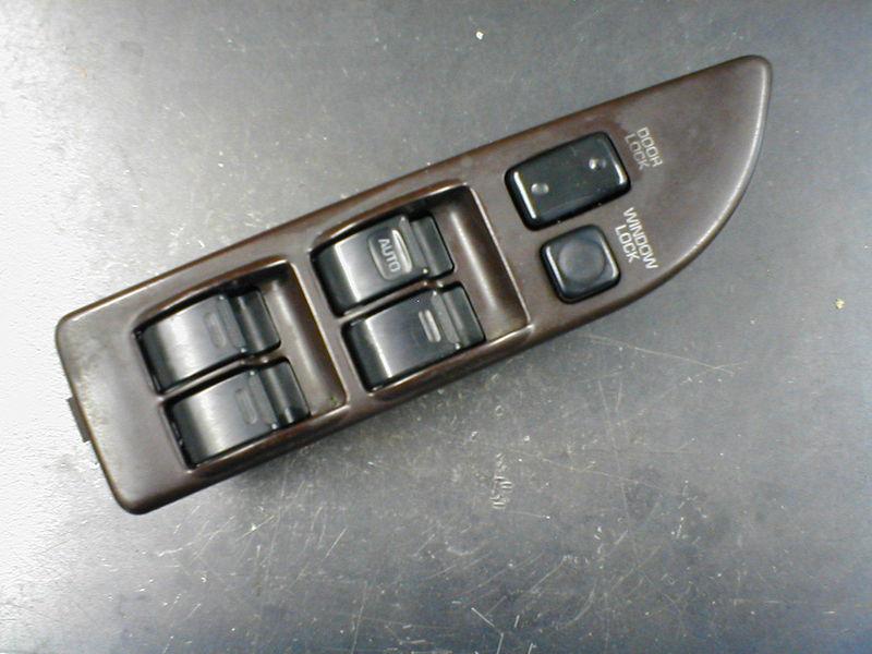 1987-1991 toyota camry master power window switches controls red