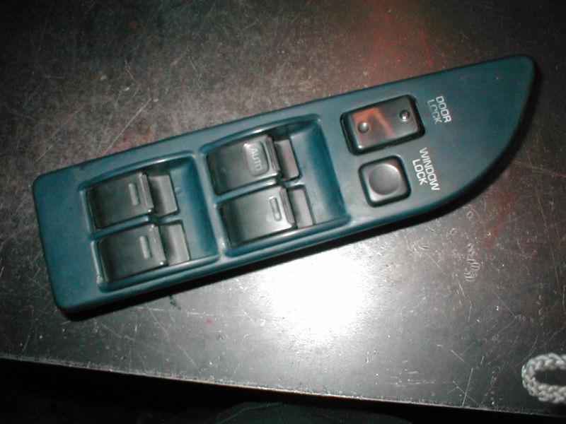 1987-1991 toyota camry master power window switches controls blue