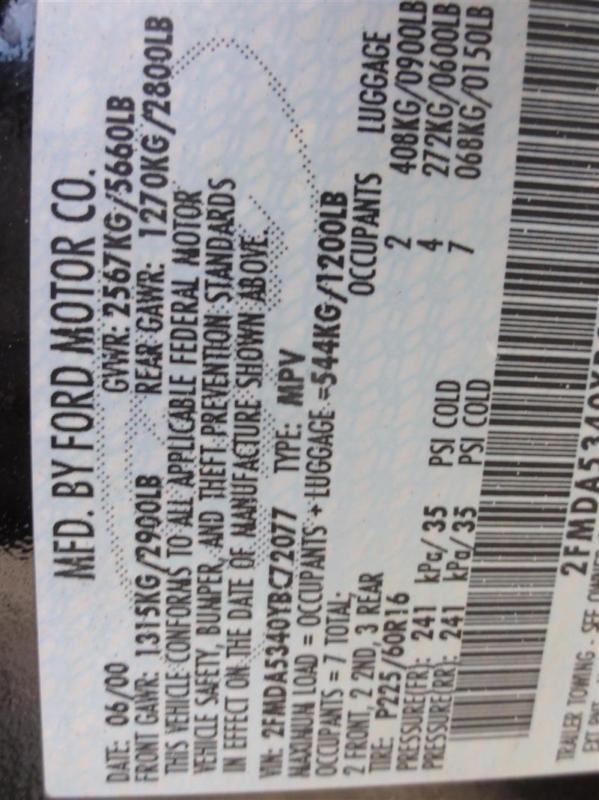 96 97 98 99 00 01 02 03 windstar starter motor