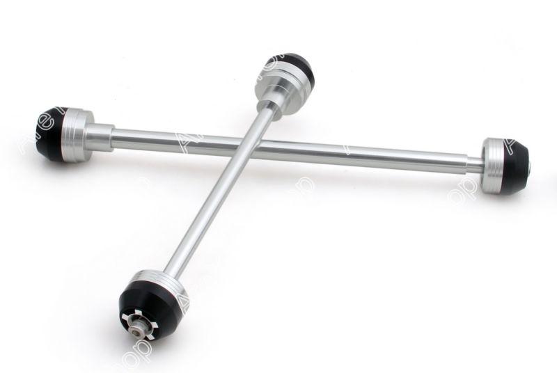 Buy Front Rear Axle Fork Carsh Sliders Cap Suzuki GSXR 600/750 2004