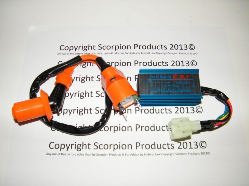 100cc Big Bore Performance A9 Cam Big Valve Performance Head Coil CDI Carburetor, US $149.99, image 9