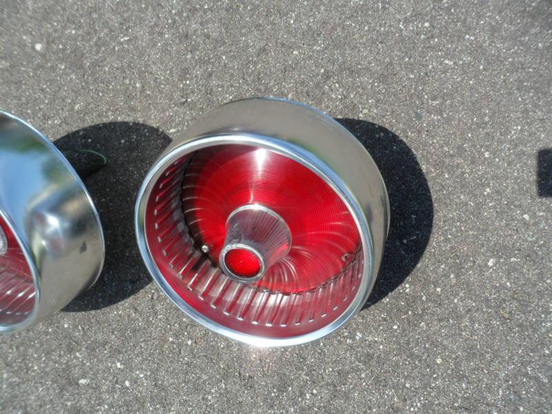 1961 Ford Starliner Galaxie Pair of Tail Light Assemblies, US $200.00, image 2