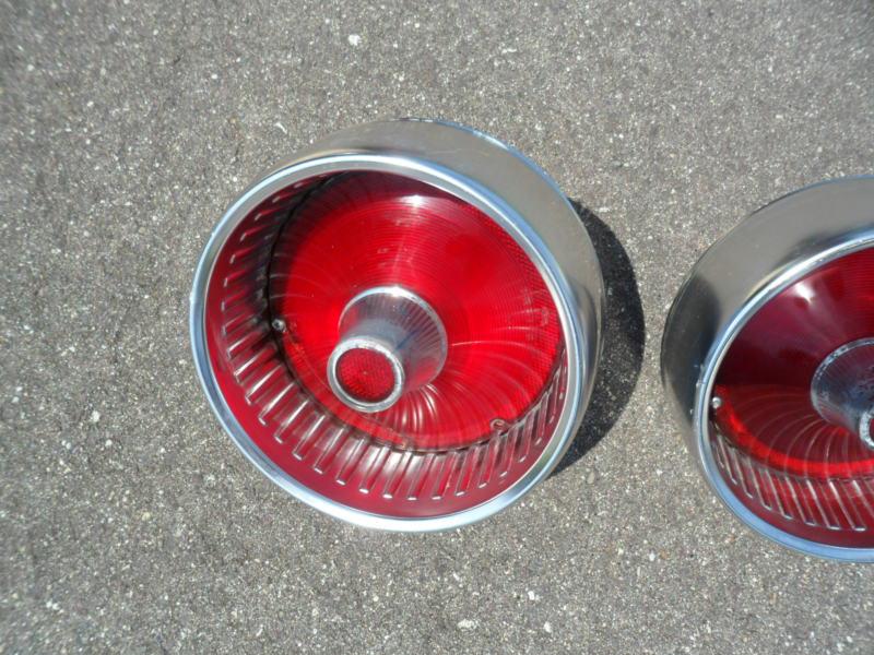 1961 Ford Starliner Galaxie Pair of Tail Light Assemblies, US $200.00, image 3