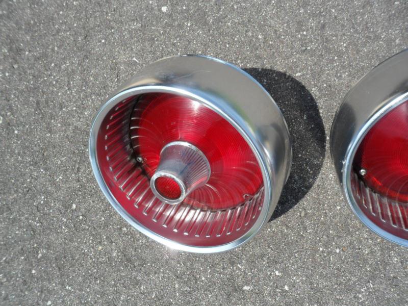 1961 Ford Starliner Galaxie Pair of Tail Light Assemblies, US $200.00, image 5