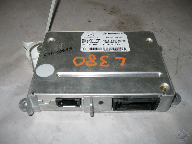 Bcm/ecu mercedes c-class 658578 06 07 comm ecu 211 820 43 85