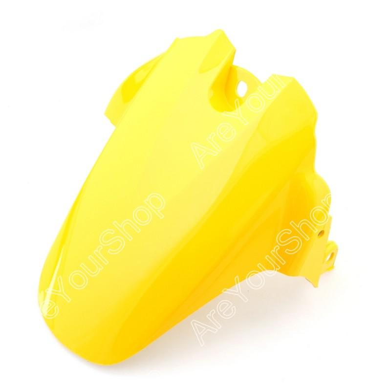 Rear hugger fender mudguards abs fairing suzuki gsxr600/750 2006-2011 yellow