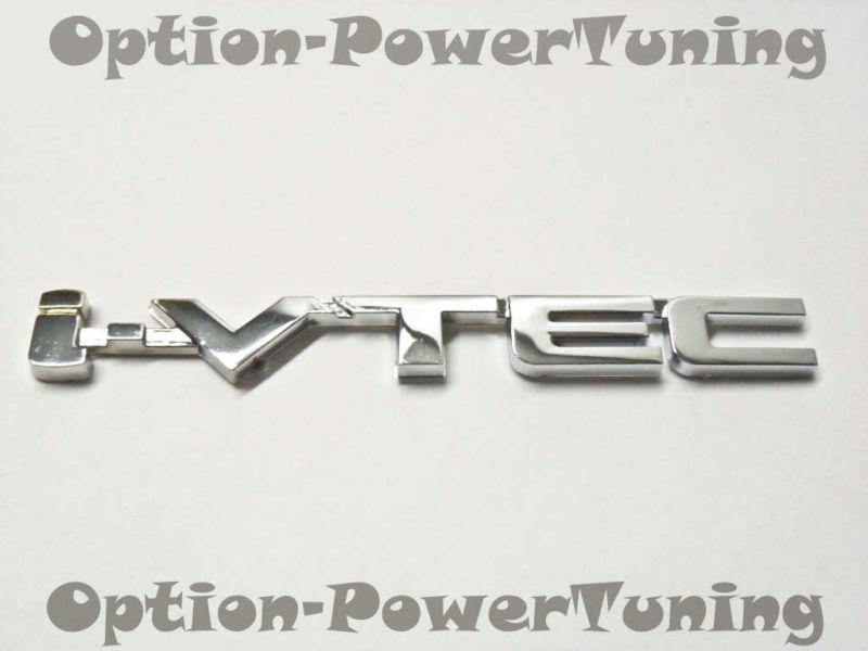 3d honda i-vtec chrome emblem logo badge civic accord