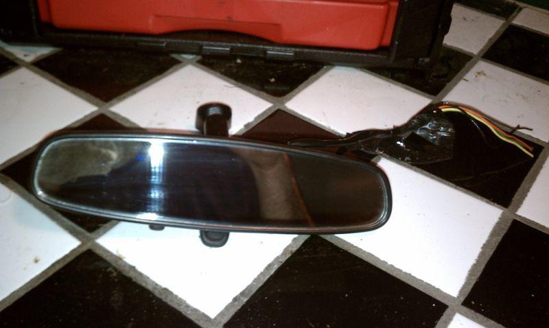 02 03 2002 2003 rendezous rear view mirror interior oem #015315 