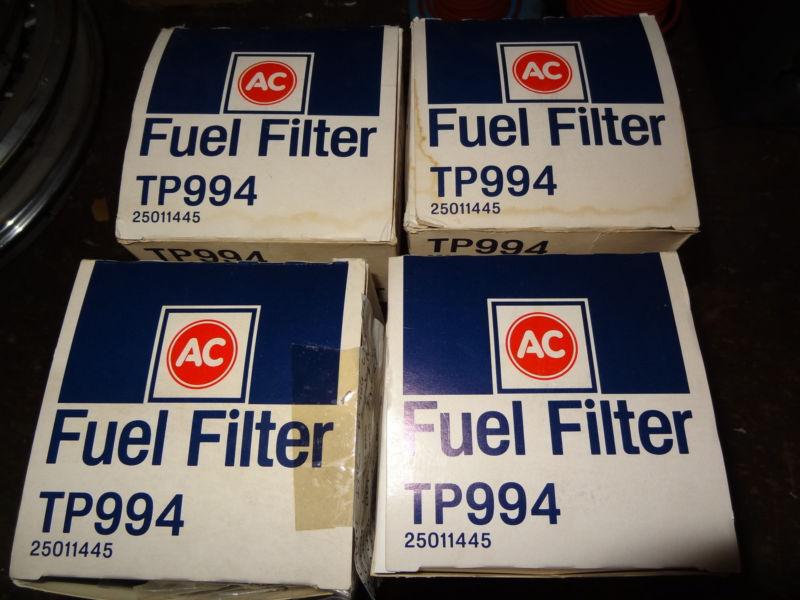 4 ac tp 994 fuel filters ihc international harvester 9.0 liter v8 1970's 1980's