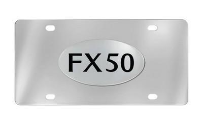 Infiniti genuine license plate factory custom accessory for fx50 style 1