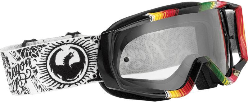 Dragon alliance vendetta goggles los muertos/clear lens