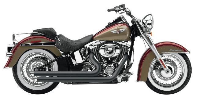 Cobra speedster exhaust system - slashdown - black  6851b