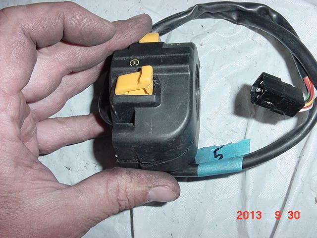 BUELLright throttle switch cluster, S1 early M2 S3 1996-1998 misc5, US $49.95, image 4