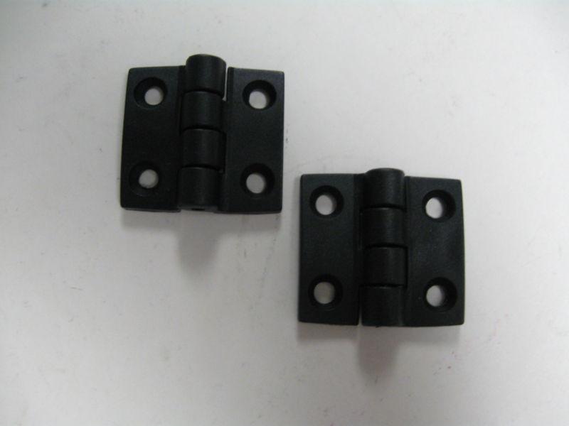 Marine nylon black butt hinge 202580-1, 1 pair