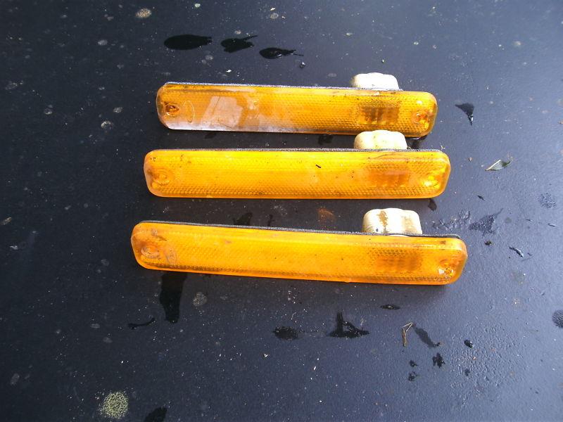 Buy 197347576777879 ford truck 3 yellow side marker lights in