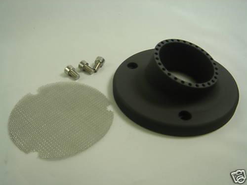 Black exhaust power tip honda foreman rubicon 500 atv