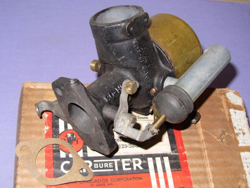 NOS GM 1929-30 Chevrolet 150S Carter Brass Bowl Carburetor, US $299.99, image 2