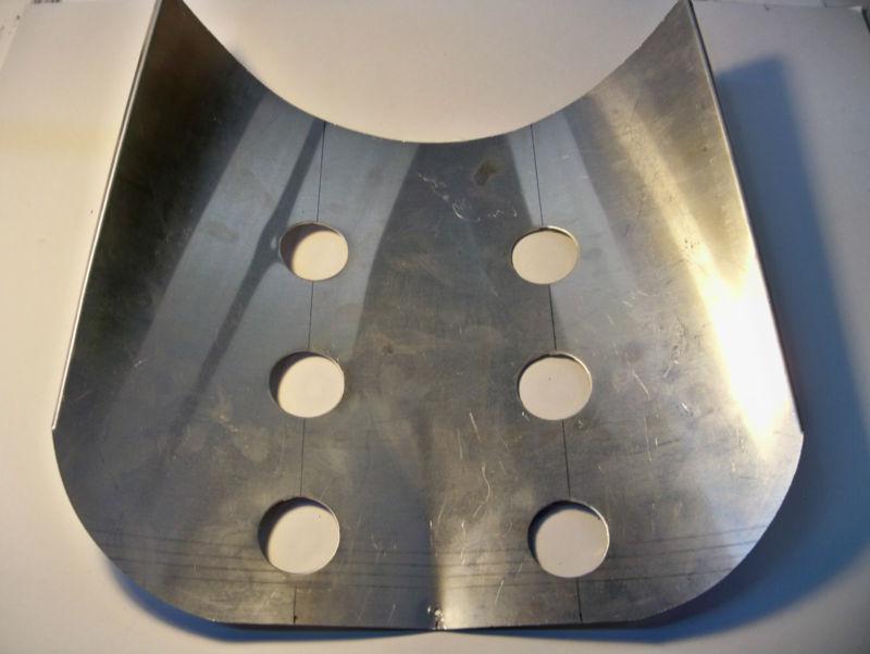 Aluminum seat lower back insert  17" x 17" arca late model nascar