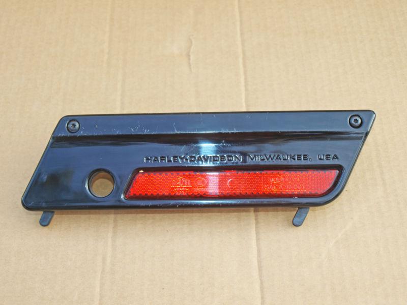 █ █ █ OEM HARLEY ROAD KING SADDLEBAG LATCH COVER █ █ █ , US $54.99, image 2